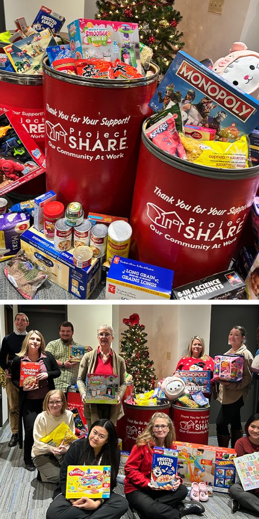 Canadian Niagara Hotels Inc. Donation Drive for Project Share